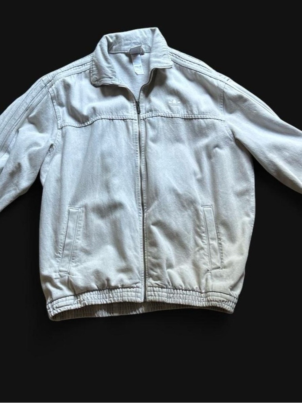 adidas Light Gray Bomber FIREBIRD ADILENIUM TRACK Jacket
